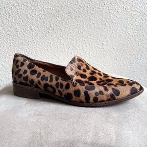 Madewell The Frances Genuine Calf Hair Loafer Shoes 10
